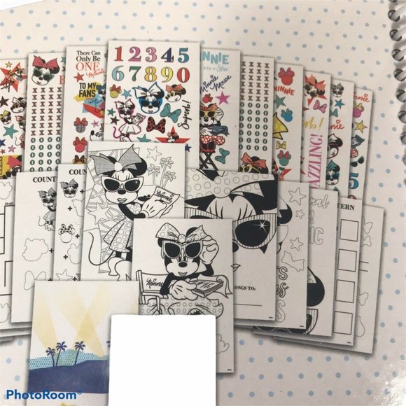 Disney Minnie Mouse Sticker Travel Book - Picture 3 of 10